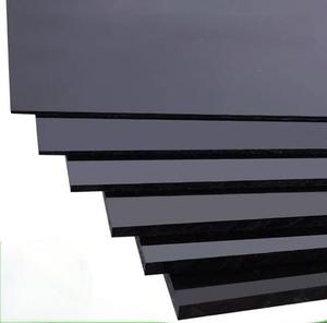 En vente-Panneau en <span class=keywords><strong>plastique</strong></span> POM haute résistance en <span class=keywords><strong>noir</strong></span> et blanc 1-150mm d'épaisseur CNC traité avec service de découpe - Product Image 1