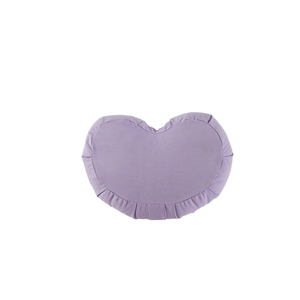 Cojín de meditación de algodón puro, personalizado, forma de media luna, zafu, con asa - Product Image 1