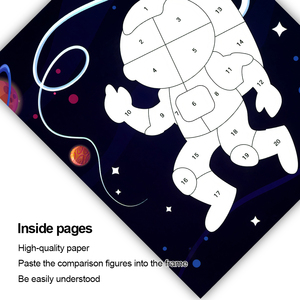 <span class=keywords><strong>Libros</strong></span> para Colorear Personalizados para Niños de 3 Años, Más Vendidos, con Pegatinas, Encuadernación en Espiral, Tapa Blanda, Impresión Offset - Product Image 6