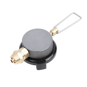 Ironkey מחנה תנור בורג המרה מתאם butane צילינדר גז מיכל טעינה שסתום - Product Image 1