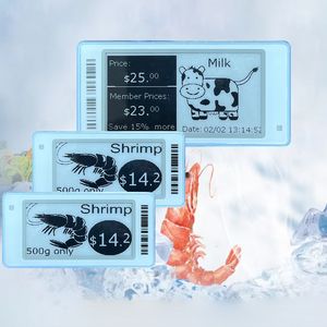 Étiquette électronique cryogénique 2,13 pouces avec écran E Ink Epaper, étiquette de prix numérique ESL, température -20~70 degrés - Product Image 1
