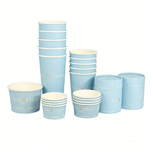 Couche intérieure anti-graisse de qualité alimentaire, boîte ronde durable pour produits <span class=keywords><strong>d</strong></span>'épicerie biologique, tube en papier biodégradable pour collations et noix - Product Image 1