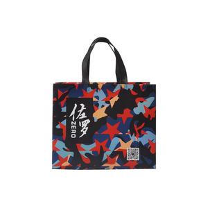 Venta caliente Festival Promocional Plegable Pequeño Laminado <span class=keywords><strong>Pp</strong></span> No Tejido Reutilizable No Tejido Bolsa de Compras - Product Image 2