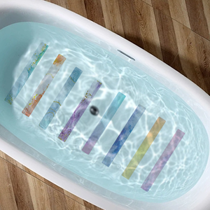 Autocollants antidérapants pour salle de bain Xuri dorés, imperméables, faciles <span class=keywords><strong>à</strong></span> <span class=keywords><strong>coller</strong></span>, autocollants amovibles pour <span class=keywords><strong>baignoire</strong></span> - Product Image 3