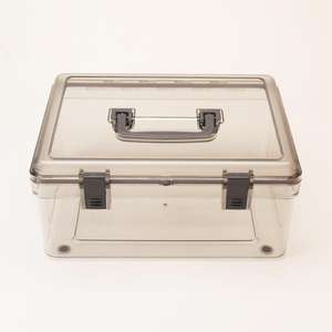 Caixa de Armazenamento Plástica Transparente Selada à Prova de Umidade de 7,5L para Uso Doméstico - Product Image 1