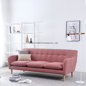 Factory Wholesale European Style Loveseat Home Furniture <strong>Couch</strong> Living Room <strong>Sofa</strong> Set - Product Image 2