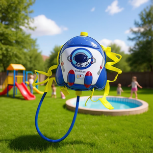 Space Water Gun Bag With Reservoir 30x41x10cm For Kids Outdoor Play - Product Image 3