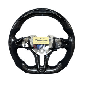 Volante de Fibra de Carbono con LED GM.Modi-Hub para Hyundai Elantra <span class=keywords><strong>N</strong></span> / I30 <span class=keywords><strong>N</strong></span> <span class=keywords><strong>2021</strong></span> - Product Image 1