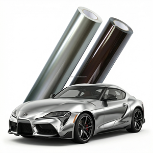 DIY PET Liquid Metal Body Film Air Release Bubble Free Commercial Vehicle Wrap <b>Vinyl</b> - Product Image 1