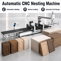 Solution tout-en-un : Table de fraisage CNC MDF 3000x2000 avec chargement et étiquetage automatiques, routeur CNC pour le bois destiné aux usines de meubles