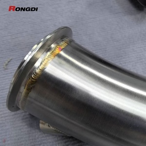 Tuyau d'échappement haute performance en acier inoxydable 304 finition brossée épaisseur 1,5 mm pour S55 F80 F82 M3 M4 F87 - Product Image 5