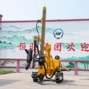 Hengwang HW590 Miniera DTH di Perforazione Macchina Split tipo di pneumatico DTH trapano di trasporto - Product Image 3