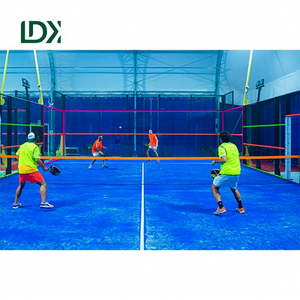 LDK equipamiento deportivo Fácil compra Panoramic <span class=keywords><strong>Padel</strong></span> Court pista de tenis en china padbol court - Product Image 2