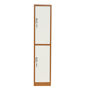 <span class=keywords><strong>Casier</strong></span> vertical <span class=keywords><strong>en</strong></span> <span class=keywords><strong>fer</strong></span> à deux portes du fabricant Guangdong pour les écoliers et le gymnase pour le stockage d'articles divers - Product Image 2