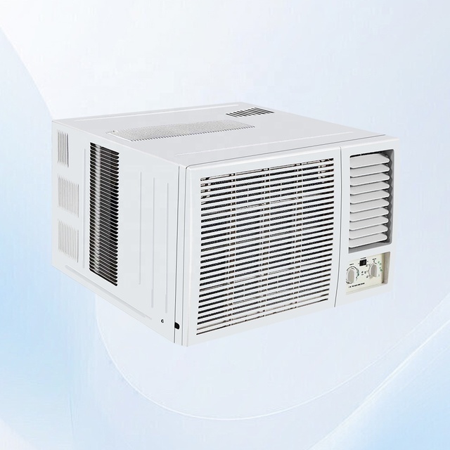 US Popular Midea Window Mounted Air Conditioner R410a 9000Btu Mechanical Type All in One Unit Ventanas Con Aire Acondicionado