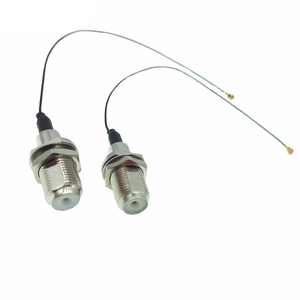 High Quality F Female Bulkhead to UFL 150mm 0.81mm Rf Cable Assembly - Product Image 3