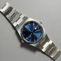 Reloj de Pulsera de Lujo para Hombre, de Acero Inoxidable, Marca prx Tissotion, Ultrafino, Luminoso, de Cuarzo, para Hombre, OEM