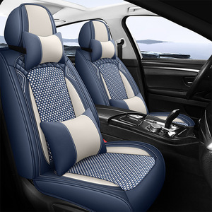 YLC 2025 Nuovi Arrivi Estivi, Set Completo di Coprisedili per 5 Posti, Anteriori e Posteriori, in Seta Ghiacciata Traspirante e Rinfrescante - Product Image 4