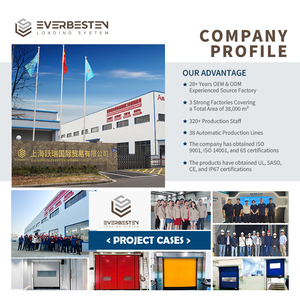 <span class=keywords><strong>Porte</strong></span> à fermeture éclair industrielle EVERBESTEN à grande vitesse avec rideau flexible et fonction de récupération automatique pour utilisation en zone propre - Product Image 6