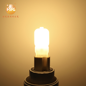 Bombilla LED <span class=keywords><strong>G9</strong></span> de Plástico, AC 120V/230V, Base Bipin T4, Blanco Cálido, Miniatura para Lámparas de Araña, Colgantes, Gabinetes e Iluminación - Product Image 6
