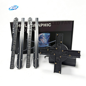 Ventilateur holographique 3D à imagerie aérienne, écran publicitaire LED HD, prend en charge l'entrée d'images et de vidéos pour les expositions professionnelles - Product Image 2