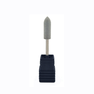 Embout de polissage en silicone pour ponceuse à ongles, forme balle 3/32 pouces, logo OEM, outil de polissage des ongles, manucure pédicure, embout en caoutchouc silicone - Product Image 1