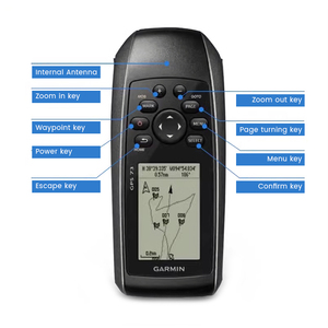 GPS-73 cầm tay Navigator toàn cầu hệ thống định vị thiết bị với thu thập dữ liệu di động cho chăn nuôi đo lường - Product Image 2