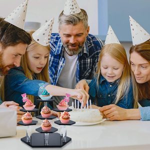 Présentoir en acrylique pour figurines d'<span class=keywords><strong>action</strong></span>, présentoir pour poupées, <span class=keywords><strong>bijoux</strong></span>, parfum, organisateur, support pour cupcakes - Product Image 6