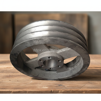 Poulie de transmission à courroie plate en aluminium de précision sur mesure - Usinée CNC pour applications automobiles et médicales, développement de prototypes, faible volume de production
