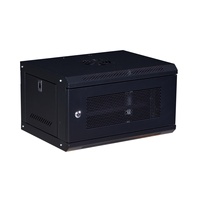 Armoire serveur murale de haute qualité de 19 pouces avec porte grillagée verrouillable pour équipement réseau, rack de données et internet