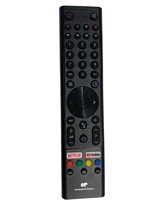 Ir commande vocale télécommande de télévision intelligente OEM 2.4G fonction de télécommande pour boîtier de télévision avec pour télécommande vocale amazon