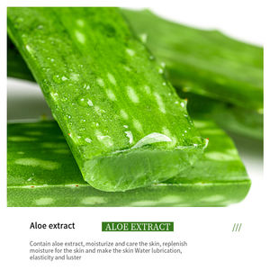 OEM VENZEN private label aloe vera acido ialuronico alghe aminoacidi di seta essenza di lumaca cura della pelle sbiancante maschera facciale di bellezza - Product Image 2