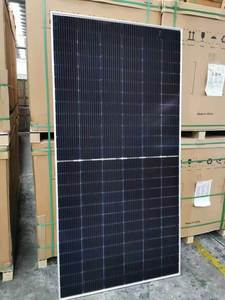 Panneau solaire bifacial Jinko Tiger Pro 530w 535watt 540w, panneau photovoltaïque de type P à demi-cellules avec feuille arrière transparente - Product Image 2