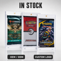 Boîtier de Présentation en Acrylique pour Boosters – Plastique Rigide, Fermeture Magnétique Robuste, Étui pour Cartes TCG, Support Magnétique One-Touch pour Boosters