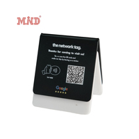 Support NFC vierge Google Review acrylique Qr Code petit présentoir de table NFC