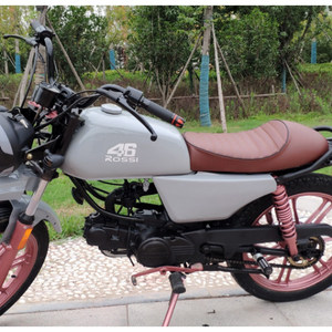 CG125 빈티지 개조 시트 커버 클래식 카페 스타일 가죽 안장 쿠션 오토바이 액세서리 - Product Image 5