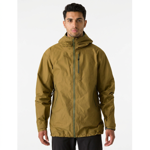 Men's <b>Lightweight</b> Waterproof Windbreaker <b>Jacket</b> for <b>Running</b> Breathable Stand Collar Zipper Closure OEM Service Available - Product Image 1