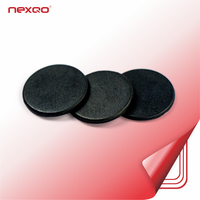 Le plus petit Dia 15mm 13.56mhz Textile Silicone PPS petit bouton NFC lavable RFID étiquette de blanchisserie