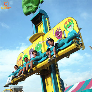 Andere Vergnügung spark produkte Funfair Kinder Attraktion springen Frosch <span class=keywords><strong>Hopper</strong></span> Fahrt Mini Drop Tower Fahrt - Product Image 1