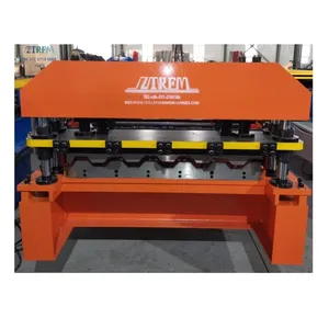 ZTRFM Roof And Wall Panel arch metal sheet tile cold metal-bending Roll forming construction building material Machine