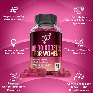 OEM ODM Natural Saw Palmetto <strong>Gummies</strong> Adult Female Support and Hormonal Balance Booster <strong>for</strong> <strong>Women</strong> - Product Image 3