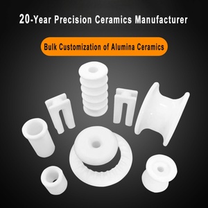 Piezas de Cerámica Aislantes de Alúmina y Circonia Mecanizadas por CNC para Aplicaciones Textiles Electrónicas con Acabado Pulido Espejo - Product Image 3