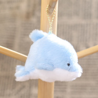 Porte-clés Océan Adorable : Mini Peluche Mignonne, Breloque Tortue et Crabe en Peluche pour Clés