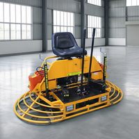 Machine automatique Honda compacte pour le polissage du béton, ponceuse de sol pour les bords et les coins avec tête rotative pour les travaux en espaces étroits