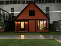 Maison mobile préfabriquée en acier léger de haute qualité, norme australienne, 40 pieds, 20 pieds, 2 chambres, conteneur habitable extensible