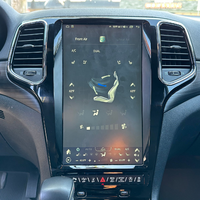 Mise à niveau de l'autoradio Grandcherokee Navigation GPS pour Jeep Grand Cherokee 2014 Tesla Style sans fil Apple Carplay Android Auto