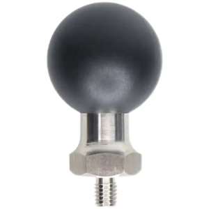 Adaptateur de boule de 1,5 pouces avec tige filetée de 1/4-20 pouces de type C pour trépied, caméra d'action, <span class=keywords><strong>GoPro</strong></span>, caméscope, appareil photo compact <span class=keywords><strong>sur</strong></span> kayak/aviation - Product Image 1