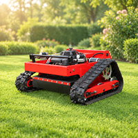 Mesin Pemotong Rumput Mini Robot Murah Berkualitas Tinggi dengan Remote Control dan Mesin Produktivitas Tinggi untuk Penggunaan di Kebun