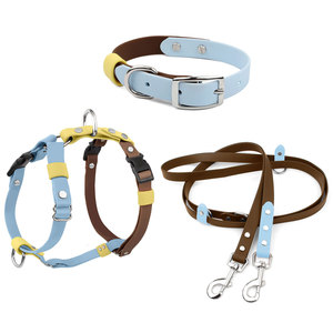 Harnais pour chien Kingtale en gros, personnalisable, réglable, avec blocage de couleur, en sangle enduite de PVC, avec <span class=keywords><strong>crochet</strong></span> en métal - Product Image 2