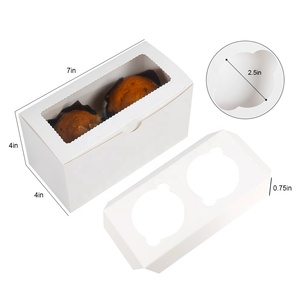Hộp <span class=keywords><strong>Cupcake</strong></span> Trong Suốt Màu Sắc In Tùy Chỉnh 8Holes12Holes 24 Lỗ Hộp <span class=keywords><strong>Cupcake</strong></span> Cá Nhân Và Bao Bì - Product Image 2
